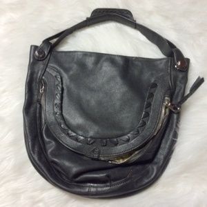orYANY CASSIE hobo black Leather kangaroo bag